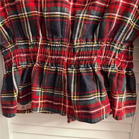 RARE POW Outerlimits Vintage 70’s Plaid Corduroy Peplum Jacket/Blazer SIZE XS 0 - Picture 5 of 8